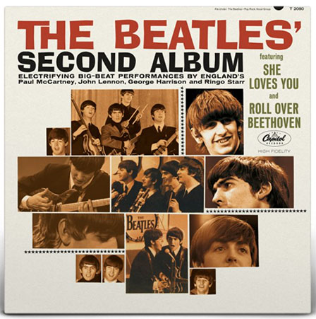 (image for) THE BEATLES' SECOND ALBUM VINYL LP