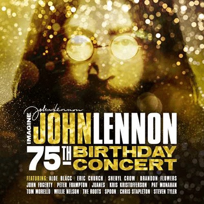 (image for) JOHN LENNON 75TH BIRTHDAY CONCERT - 2 CD/DVD SET 