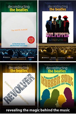 (image for) DECONSTRUCTING THE BEATLES 4 DVD SET 