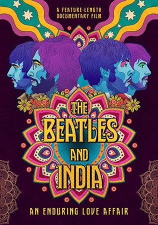 (image for) THE BEATLES AND INDIA FILM ON DVD