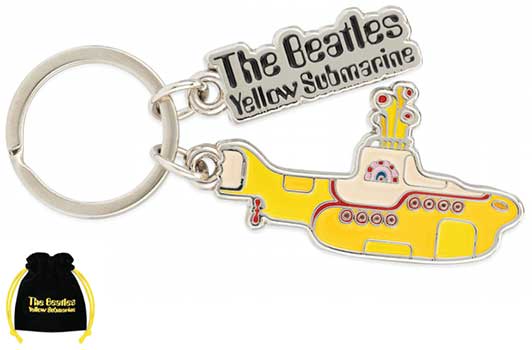 (image for) YELLOW SUBMARINE ENAMEL KEYCHAIN