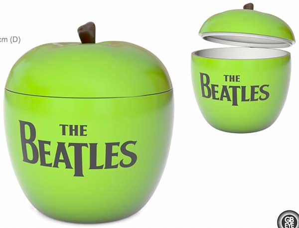 (image for) APPLE LOGO CERAMIC COOKIE JAR