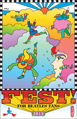 (image for) 2015 EXCLUSIVE PETER MAX POSTER