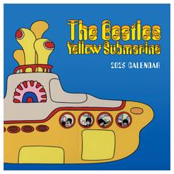 (image for) YELLOW SUBMARINE 2025 WALL CALENDAR