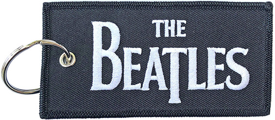 (image for) BEATLES DROP T LOGO PATCH KEYCHAIN - Last One