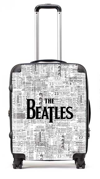 (image for) BEATLES TICKETS IN BLACK & WHITE - LARGE SUITCASE