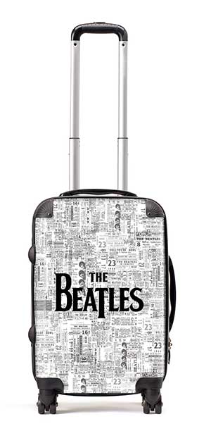 (image for) BEATLES TICKETS IN BLACK & WHITE - CARRY ON SUITCASE