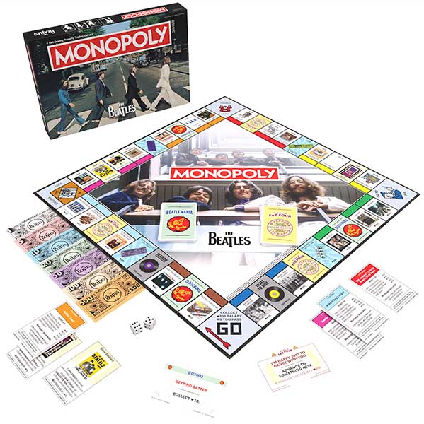 (image for) BEATLES MONOPOLY - NEW 2024 EDITION