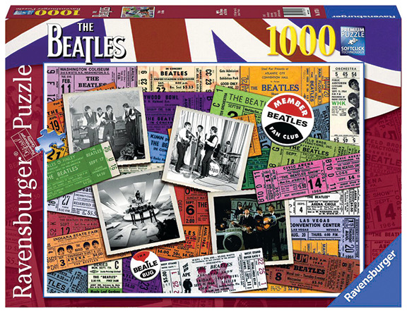 (image for) BEATLES TICKETS 1000 PIECE PUZZLE