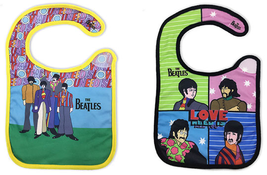 (image for) SET OF 2 ALL YOU NEED IS LOVE BIBS