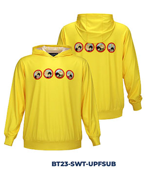 (image for) YELLOW SUB PORTHOLES LIGHTWEIGHT HOODIE