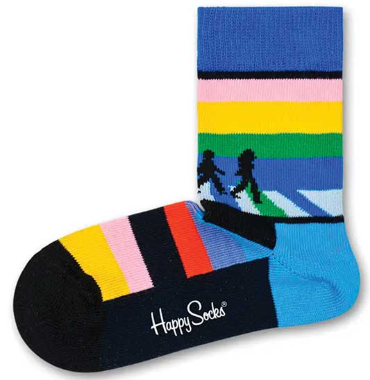 (image for) CHILD ABBEY ROAD "HAPPY SOCKS" 2-3YR - Last Two Pair