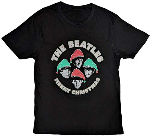 (image for) BEATLES MERRY CHRISTMAS TEE