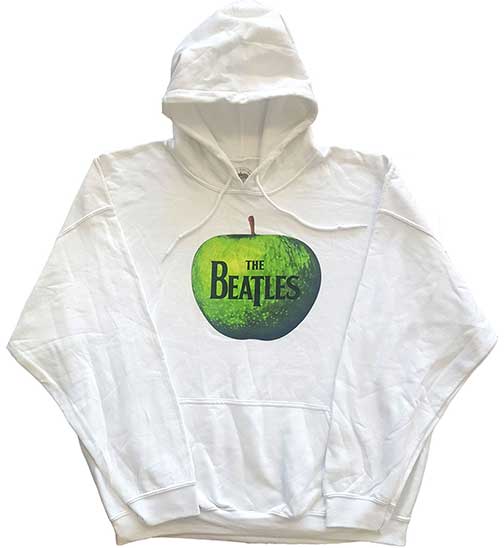 (image for) BEATLES APPLE LOGO WHITE HOODIE - XXL Only