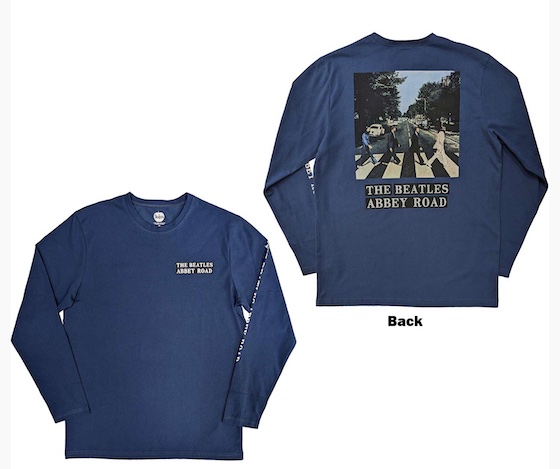 (image for) ABBEY ROAD L/S DENIM BLUE TEE