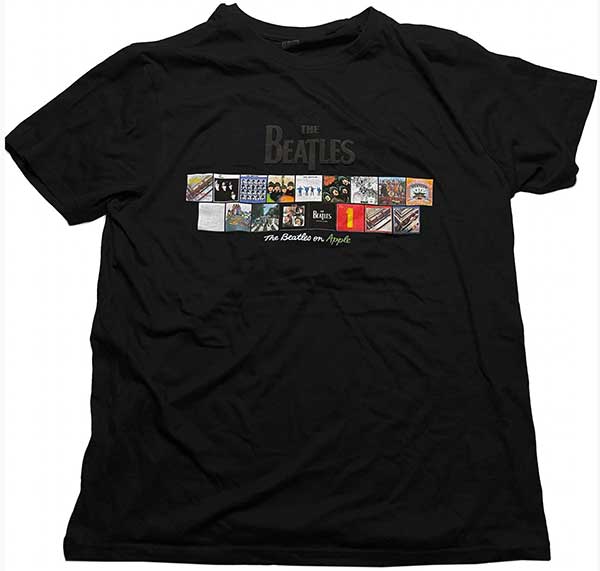 (image for) BEATLES ALBUMS ON APPLE (PUFF PRINT) - Last Two