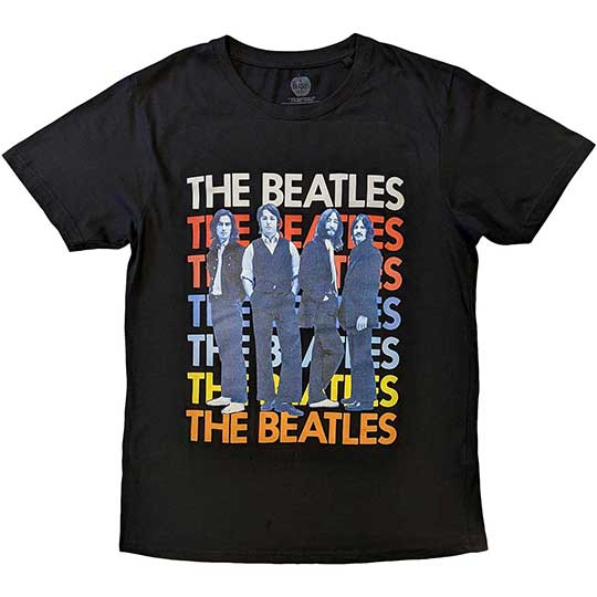 (image for) BEATLES '68 STANDING BLACK TEE