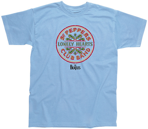 (image for) CHILD SGT PEPPER LOGO LT BLUE TEE