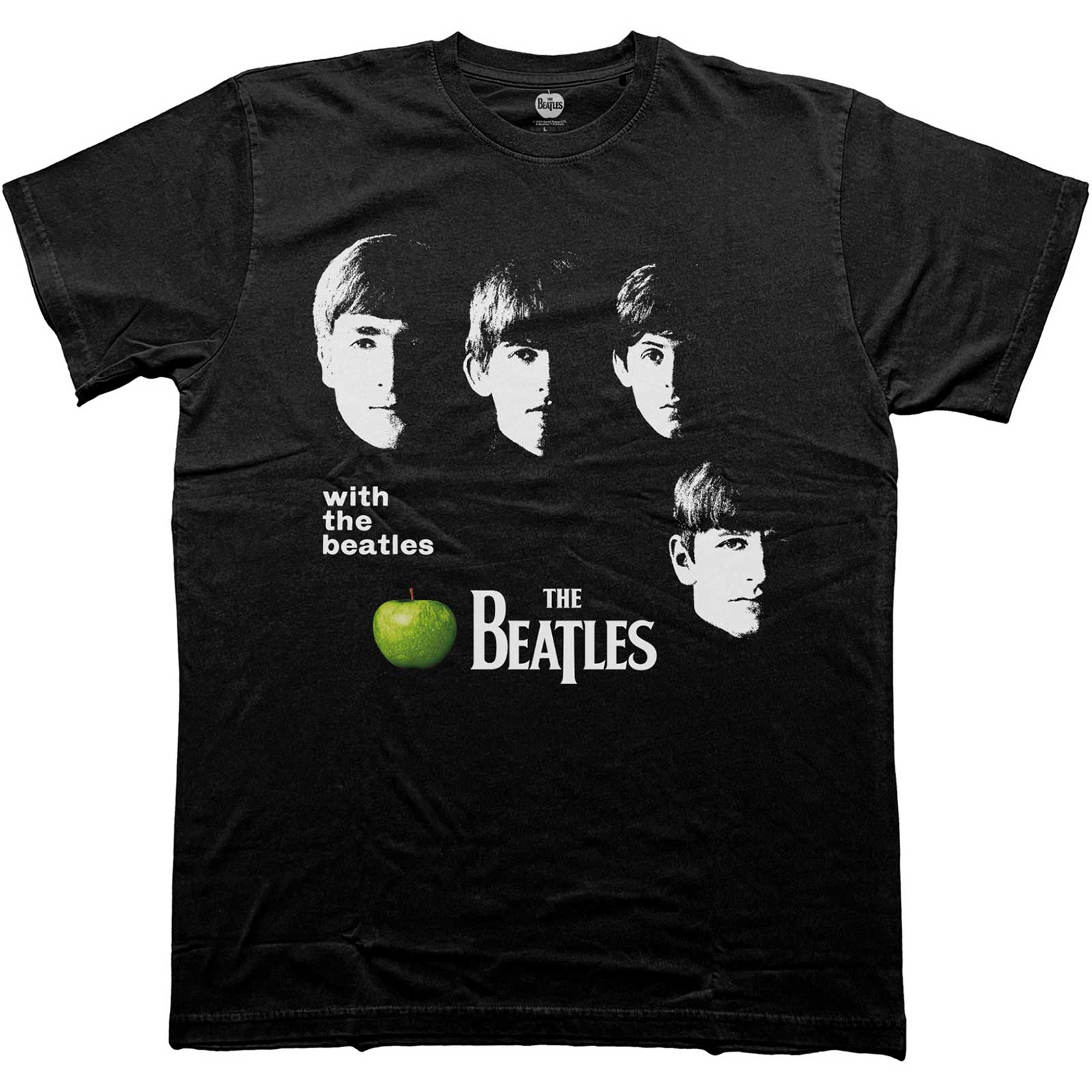 (image for) WITH THE BEATLES APPLE TEE