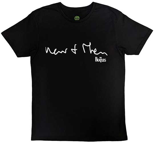 (image for) THE BEATLES NOW & THEN BLACK TEE