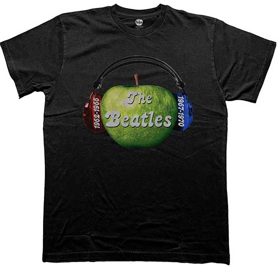 (image for) THE BEATLES LISTENING TO RED & BLUE TEE