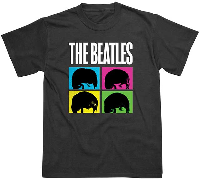 (image for) HARD DAY'S NIGHT FACES BLACK TEE