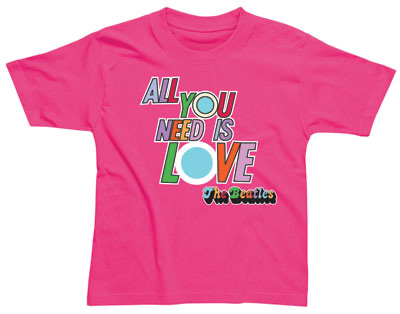 (image for) CHILD ALL YOU NEED IS LOVE T-SHIRT