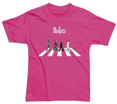 (image for) CHILD ABBEY ROAD PINK TEE 