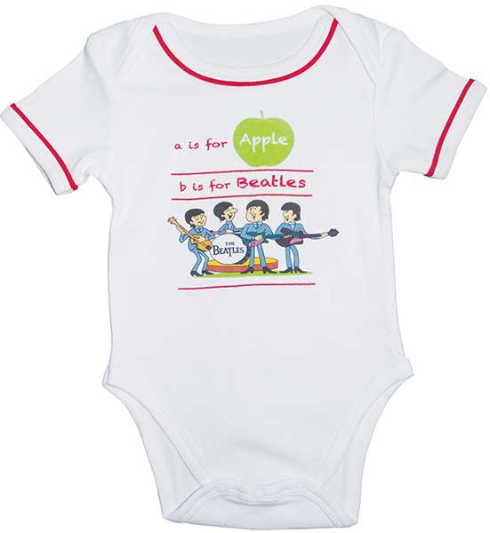 (image for) A IS FOR APPLE ONESIE