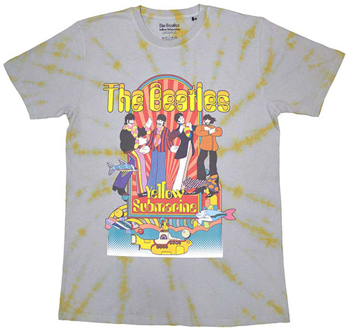 (image for) YELLOW SUBMARINE BAND DIP-DYED GREY TEE