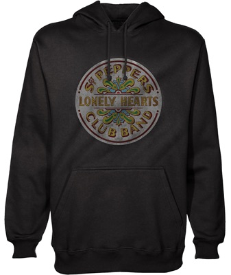 (image for) BLACK SGT. PEPPER DRUM LOGO HOODIE