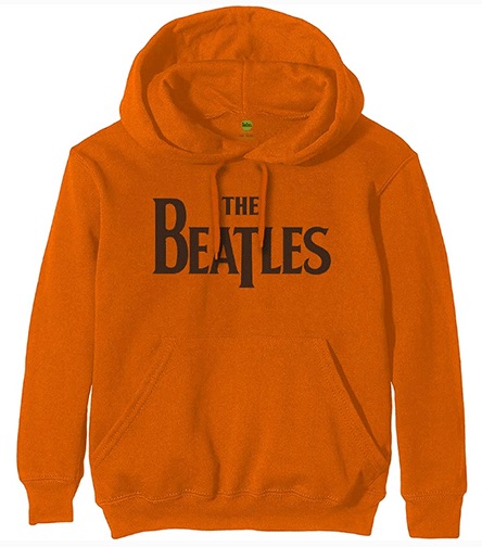 (image for) BEATLES LOGO ORANGE HOODIE