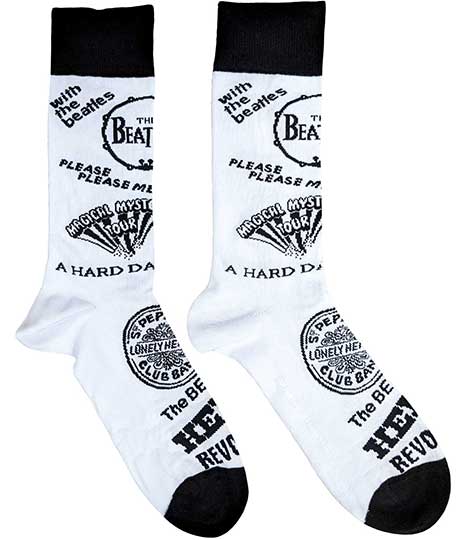 (image for) BEATLES ALBUMS UNISEX SOCKS 