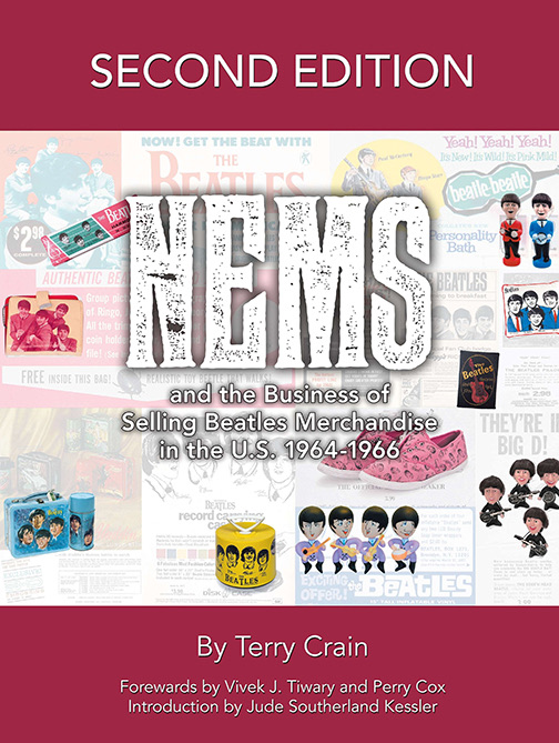 (image for) + SIGNED: REVISED: NEMS AND BUSINESS OF SELLING BEATLES MERCH.