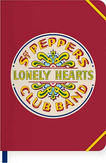 (image for) SGT PEPPER DRUM LOGO SOFT COVER NOTEBOOK