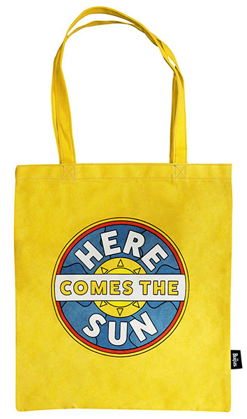 (image for) THE BEATLES HERE COMES THE SUN SHOPPER TOTE