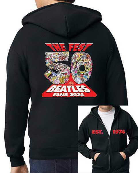 (image for) THE FEST 2024 BLACK ZIPPER HOODIE
